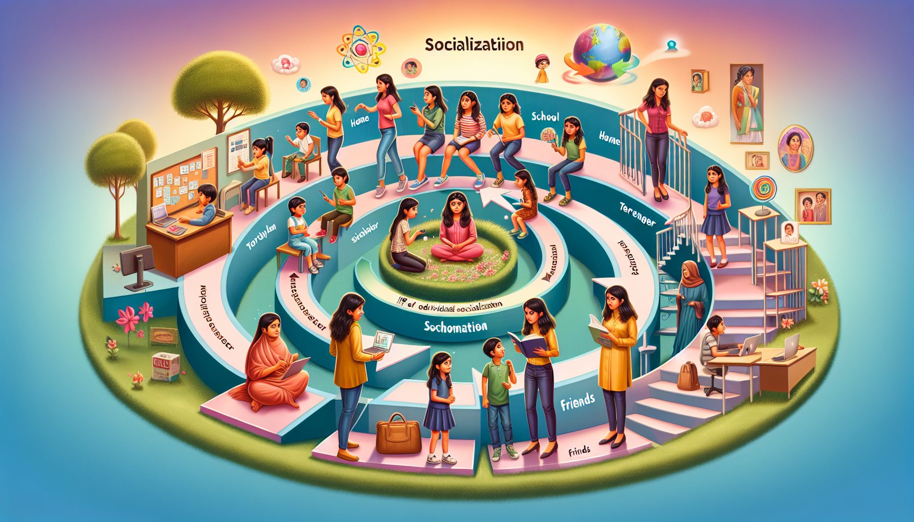 Как проходит социализация личности