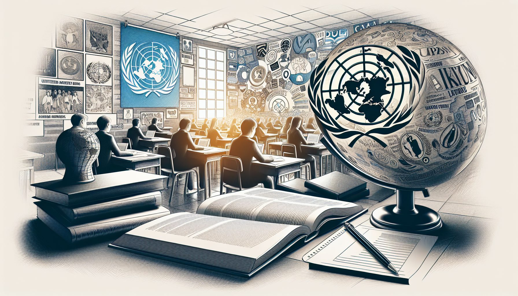 Как тема «ООН и права человека» встречается на ОГЭ