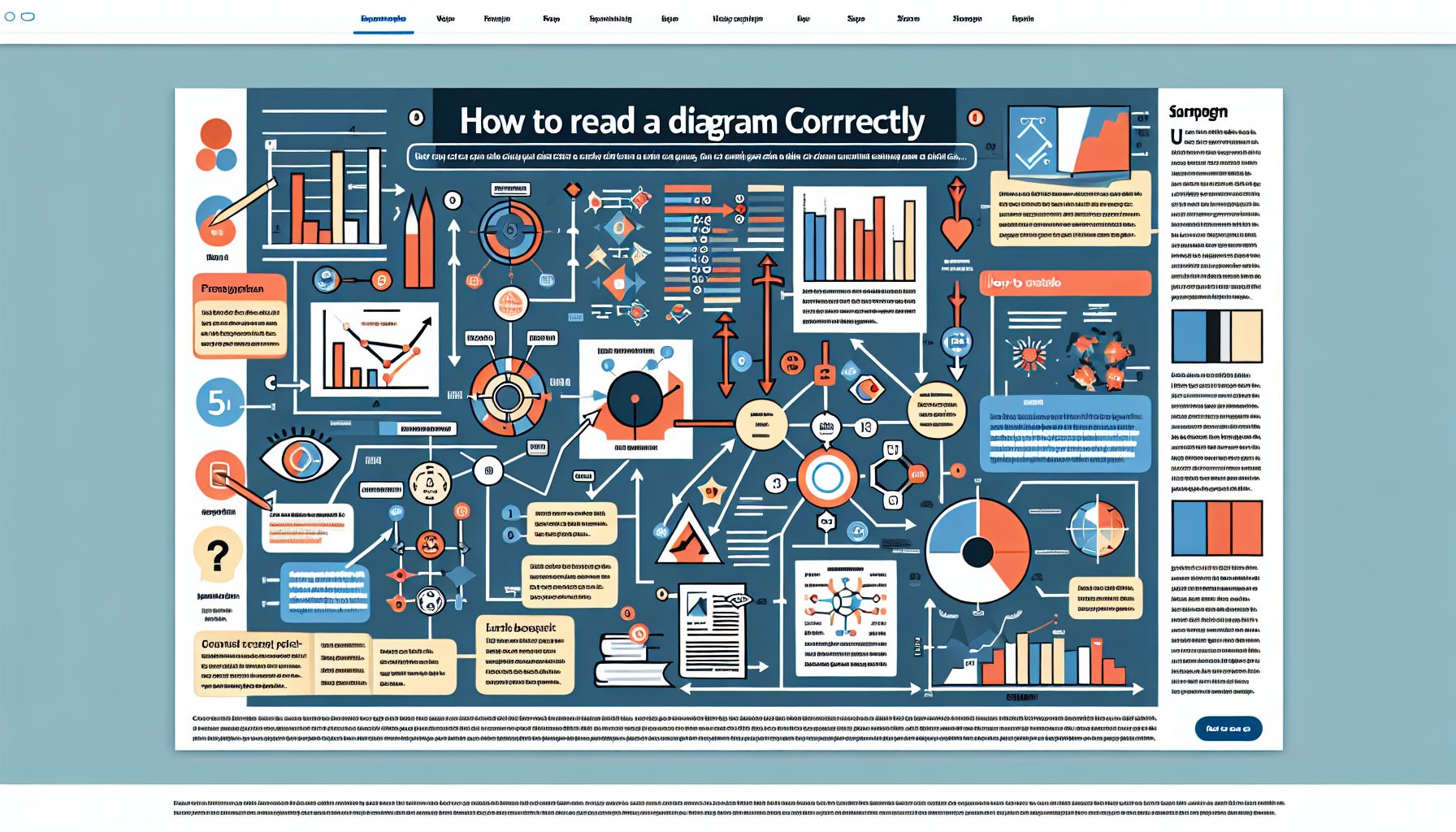 Как читать диаграмму правильно