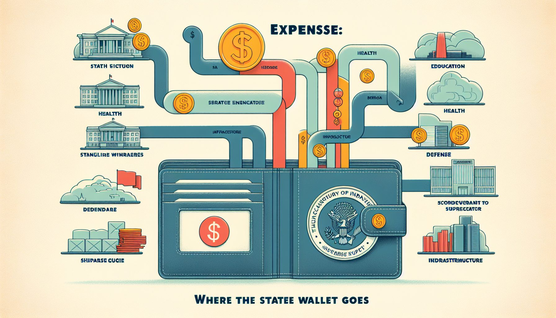 Расходы: куда уходит государственный кошелёк